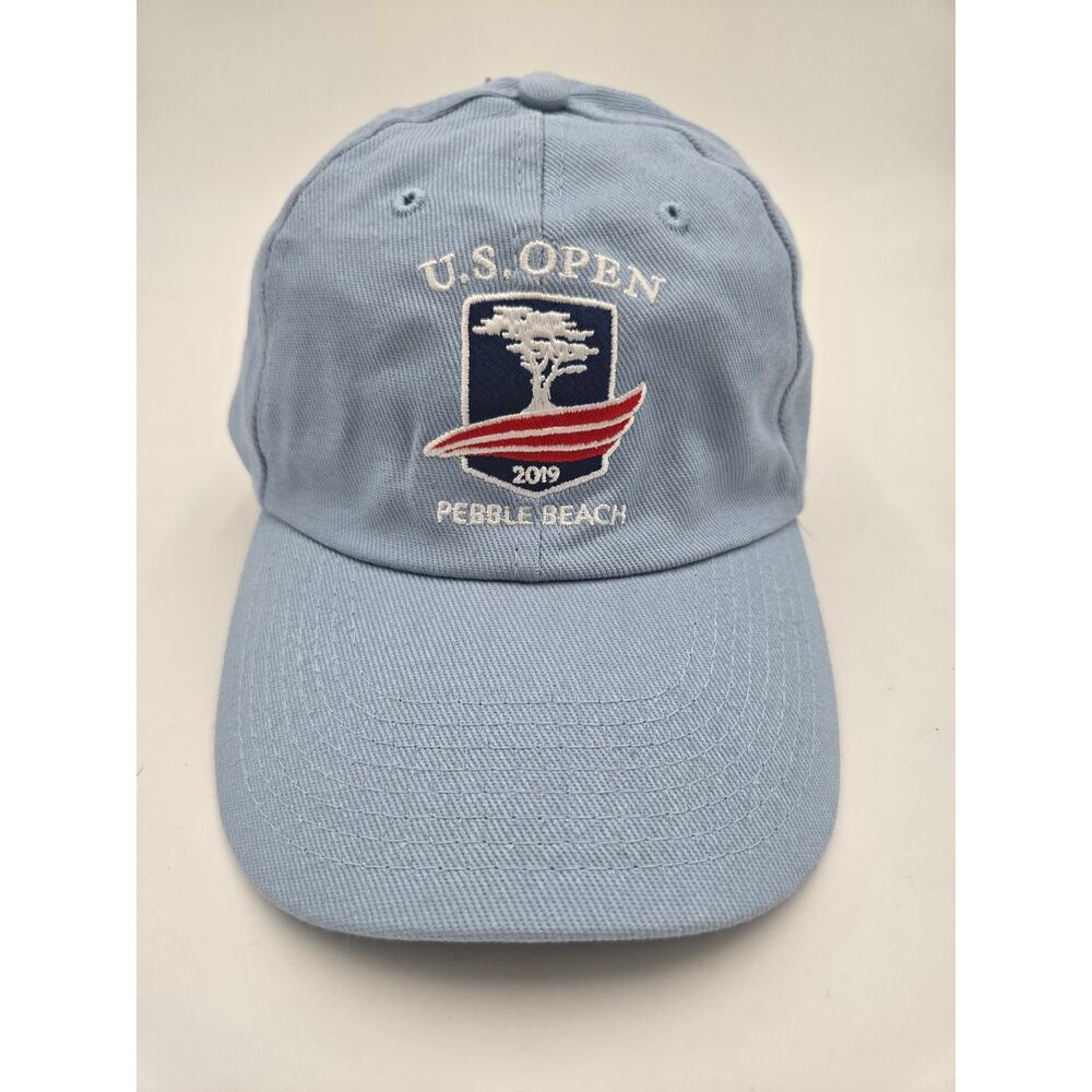 USGA 2019 U.S. Open Pebble Beach Golf Cap Blue Adjustable Hat